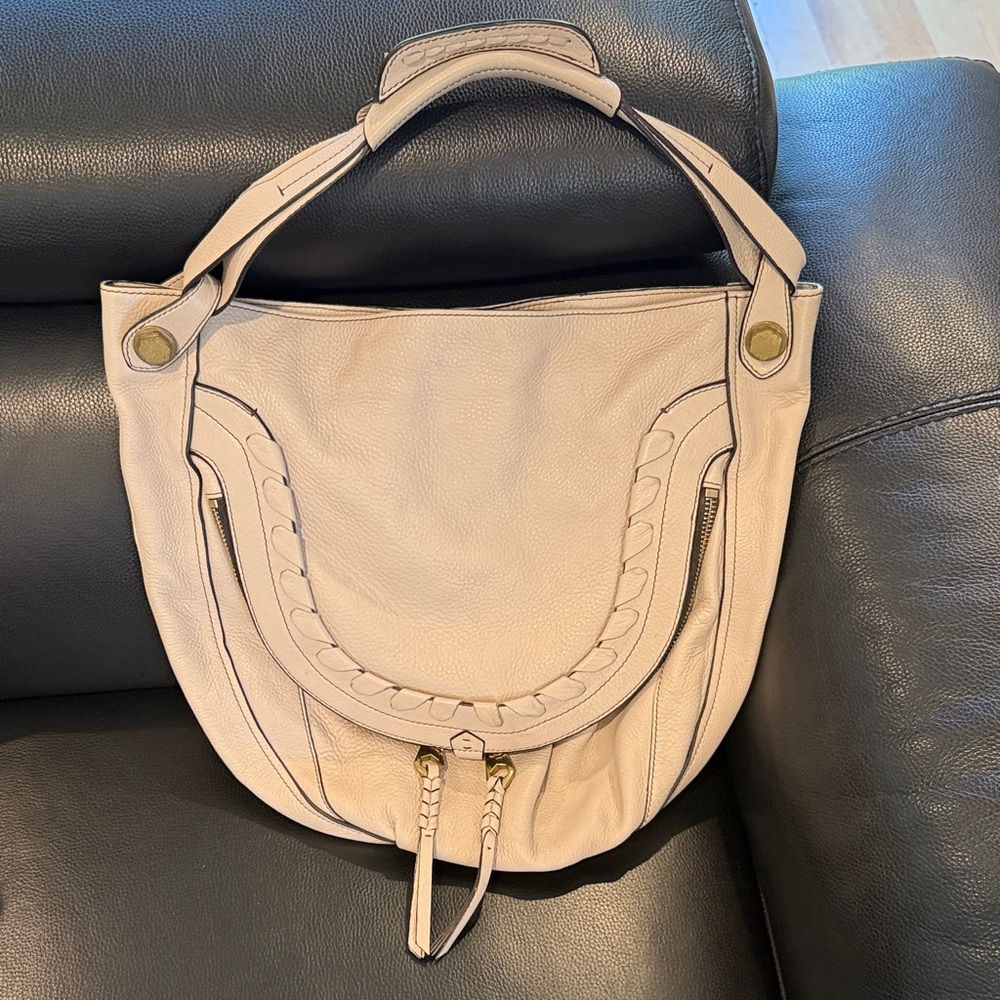 orYANY Cream Hobo Bag